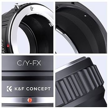 Amazon | K&F Concept マウントアダプター C/Y-FX コンタックス